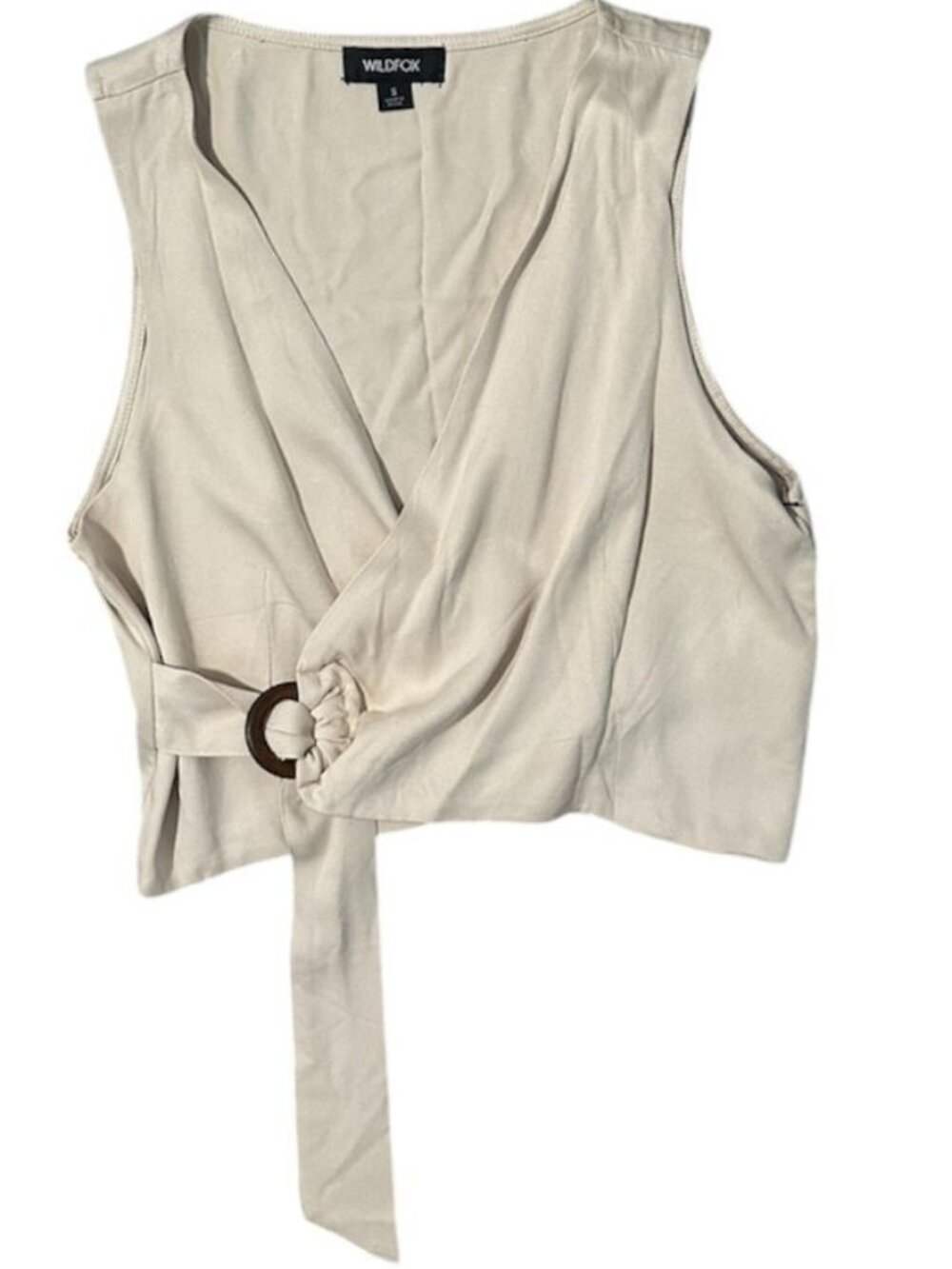 NWT -  Wrap Tank Crop Top